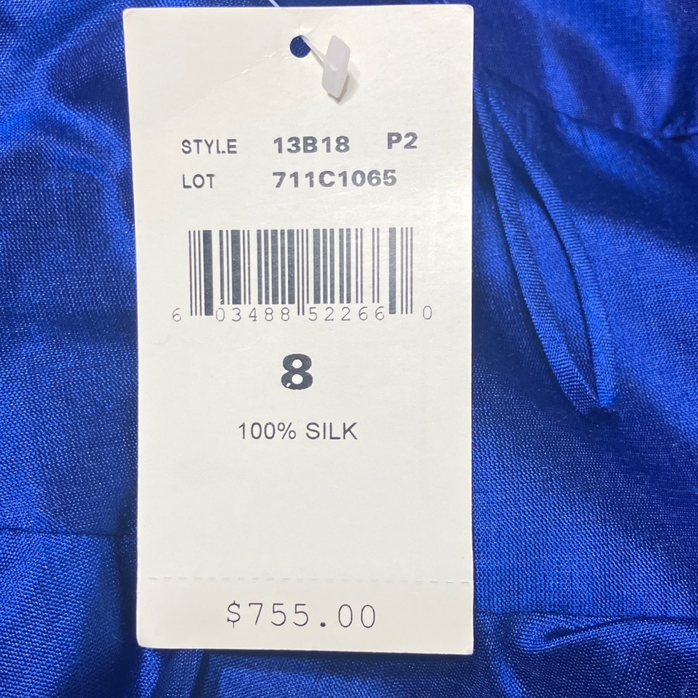 NWT Ralph Lauren Black Label Silk Tiered Ruffle Skirt - Picture 5 of 5